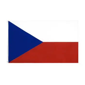 Флаги ЦЗЯХАО 90x150 см 3*5 футов Чешский флаг из полиэстера в Чешской республике флаг мероприятия на открытом воздухе в помещении для празднования большого праздника