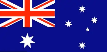 Декоративный баннер с флагом Австралии, 90x150 см