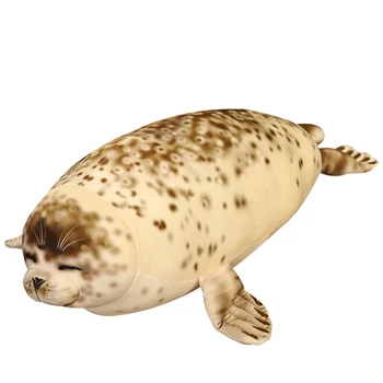 Подушка с морскими обитателями и тюленями, мягкая Плюшевая игрушка в подарок на День рождения