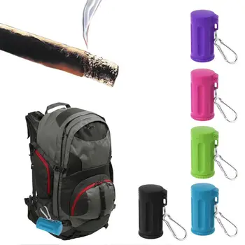 Портативная мини-пепельница с карманной крышкой, ветрозащитная цепочка для ключей, аксессуары для курения на улице