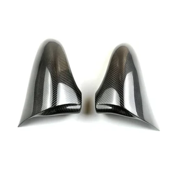 Карбоновое глянцевое черное Крыло в стиле рупора, Крышка зеркала заднего вида, Накладка чехла для Lexus IS GS ES RC RCF Правый Руль