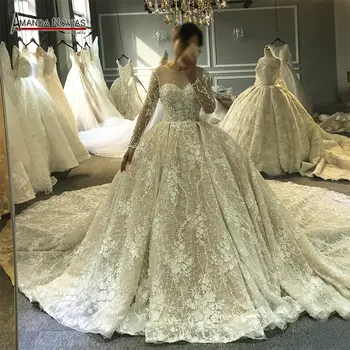 Высококачественное свадебное платье от дизайнера amanda novias, 100% настоящая работа.