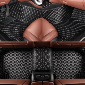 для Tesla Модель 3 2019-2023 5seater RHD/LHD Автомобильные Коврики С Правым Рулем Аксессуары 3D Кожаные Ковры