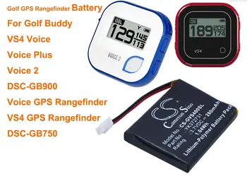 Аккумулятор емкостью 280 мАч для Golf Buddy VS4 Voice, Voice Plus, Voice 2, DSC-GB900, Голосовой GPS-Дальномер, VS4 GPS-Дальномер