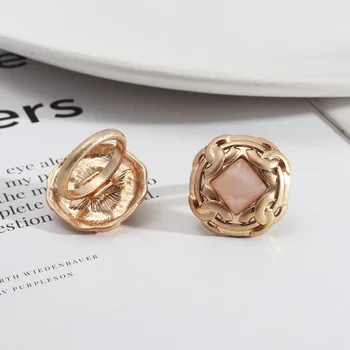 Кольца Из розового кварца, модное кольцо на палец с голубым камнем, золотые украшения Brincos Pendientes для женщин