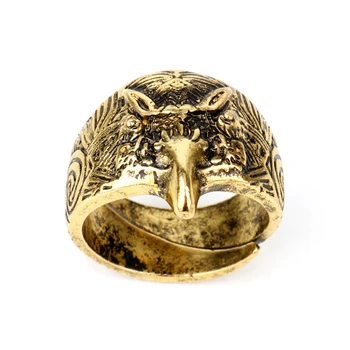 Кольца с изображением Воронов викингов, Кольцо Ворона, мужские кольца с пряжкой скандинавского Одина, Открывающие кольца Для женщин, Мужчин, Подарок для косплея, ювелирные изделия