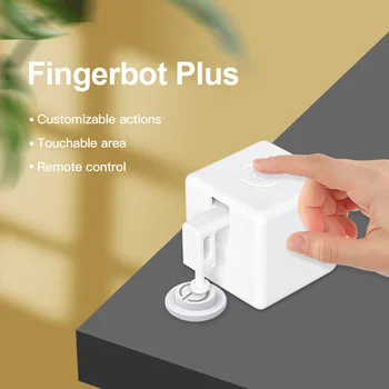 Переключатели Fingerbot Bluetooth Переключатель Pusher Fingerbot plus для настенных выключателей