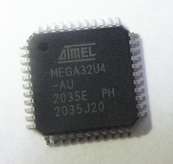 Оригинальный аутентичный чип ATMEGA32U4-AU 8-битный микроконтроллер AVR 16K flash USB TQFP-44