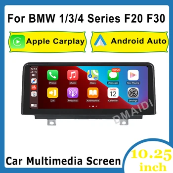 10,25 дюймов Беспроводной Apple CarPlay Android Auto Автомобильный Мультимедийный Плеер для BMW 1/3/4 Серии F20 F21 F30 F31 F32 F33 F34 F36