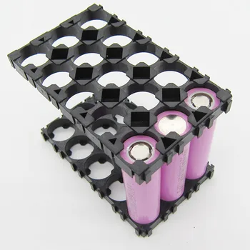комбинированный держатель литиевой батареи 3 * 5 18650, держатель для пряжки, Цилиндрический литий-ионный элемент, кронштейн для крепления BMS, Запчасти DIY