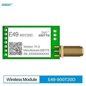 Радиочастотный модуль Беспроводной передачи данных 868 МГц 915 МГц CDSENET E49-400T20D 20dbm 2,5 КМ Маломощный Узкополосный Антенный интерфейс SMA-K