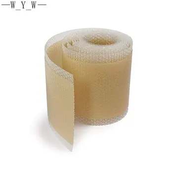 Ультратонкая силиконовая кружевная лента, нескользящая клейкая лента, 4 см x 50 см, средство для исцеления узлов парика, кружевной парик, сетки и узлы, ластик, консилер