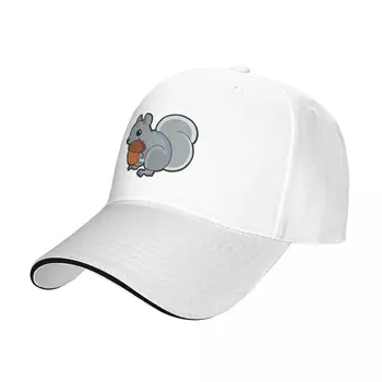 Бейсболка Little Grey Squirrel в стиле хип-хоп, солнцезащитный крем, новинка в шляпе, аниме, мужская шляпа, женская кепка