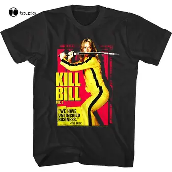 Мужская футболка Kill Bill Unfinished Business Футболка Beatrix Kiddo Bride Uma Thurman