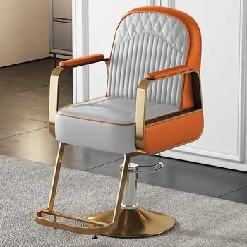 Кресло для Парикмахерской С кожаным ремешком Для ног, Удобное Подъемное Кресло для стрижки волос в Парикмахерской, Новая Подъемная Мебель для волос на Балконе, FGM