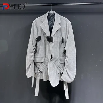 PFHQ 2023 Вельветовое пальто, тренч, костюм, блейзер, структура, дизайн, оригинальные, простые, высококачественные, стильные куртки, Бесплатная доставка, Весна