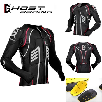 Совершенно Новая мотоциклетная куртка Soft Armor, мужская защита всего тела, Защитное снаряжение для мотокросса, защита груди и плеч, капюшон