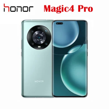 Оригинальный Honor Magic 4 Pro 5G Сотовый Телефон Snapdragon8 Gen1 6,81 